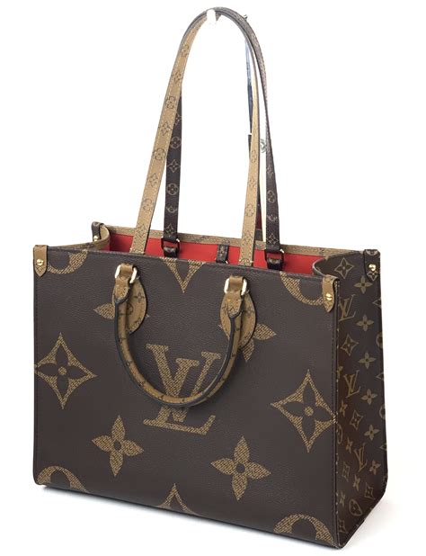 louis vuitton onthego mm tote bag monogram empreinte leather|Louis Vuitton tote reverse monogram.